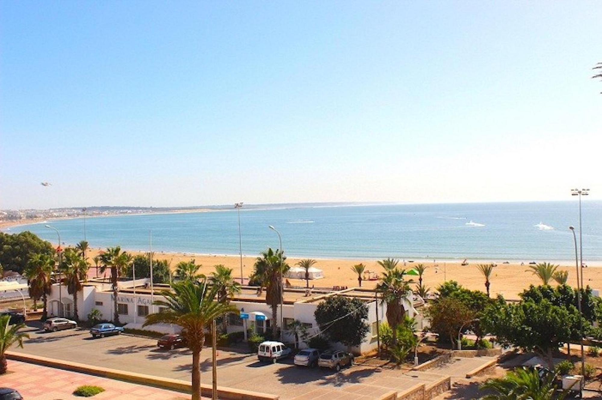 Luxury Seafront Apartment 101Sqm With Wi-Fi And Parking Agadir Exterior photo