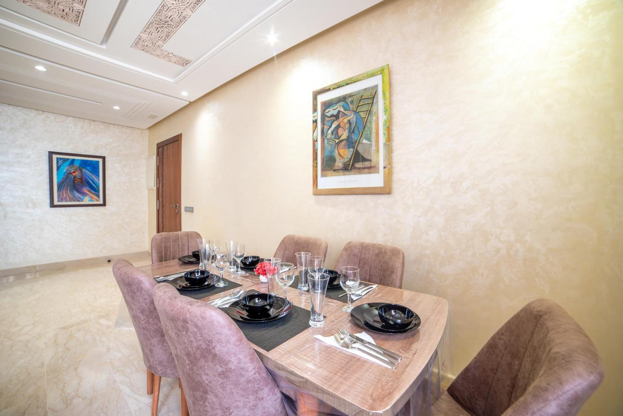 Luxury Seafront Apartment 101Sqm With Wi-Fi And Parking Agadir Exterior photo